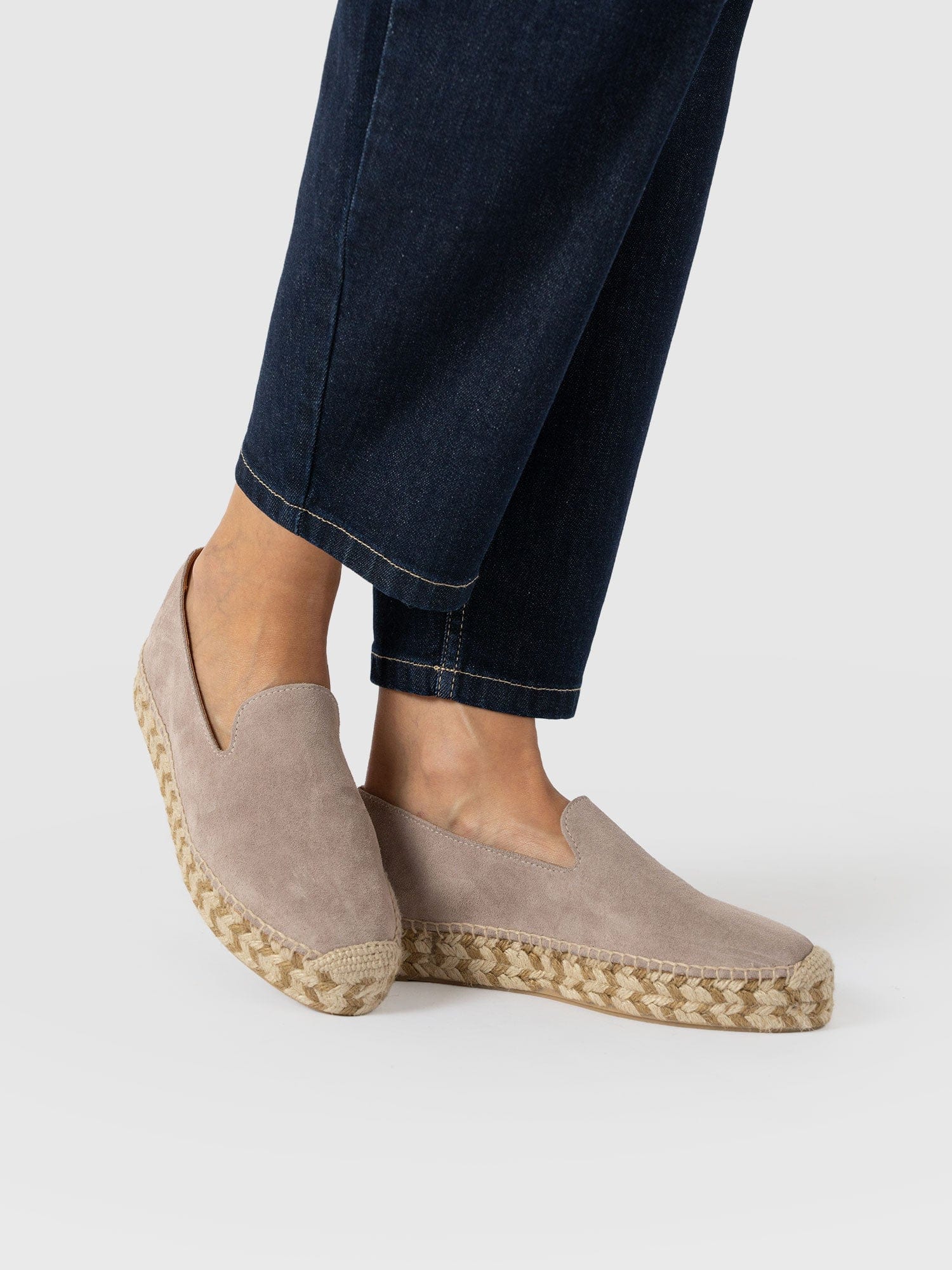 Hampton Espadrilles - Sand Suede - Women's Shoes | Saint + Sofia® USA